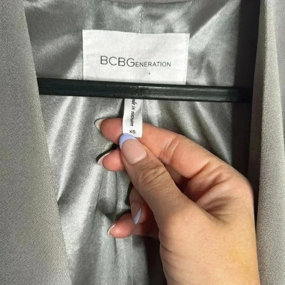 BCBGeneration grey blazer  size small xs - Picture 3 of 6